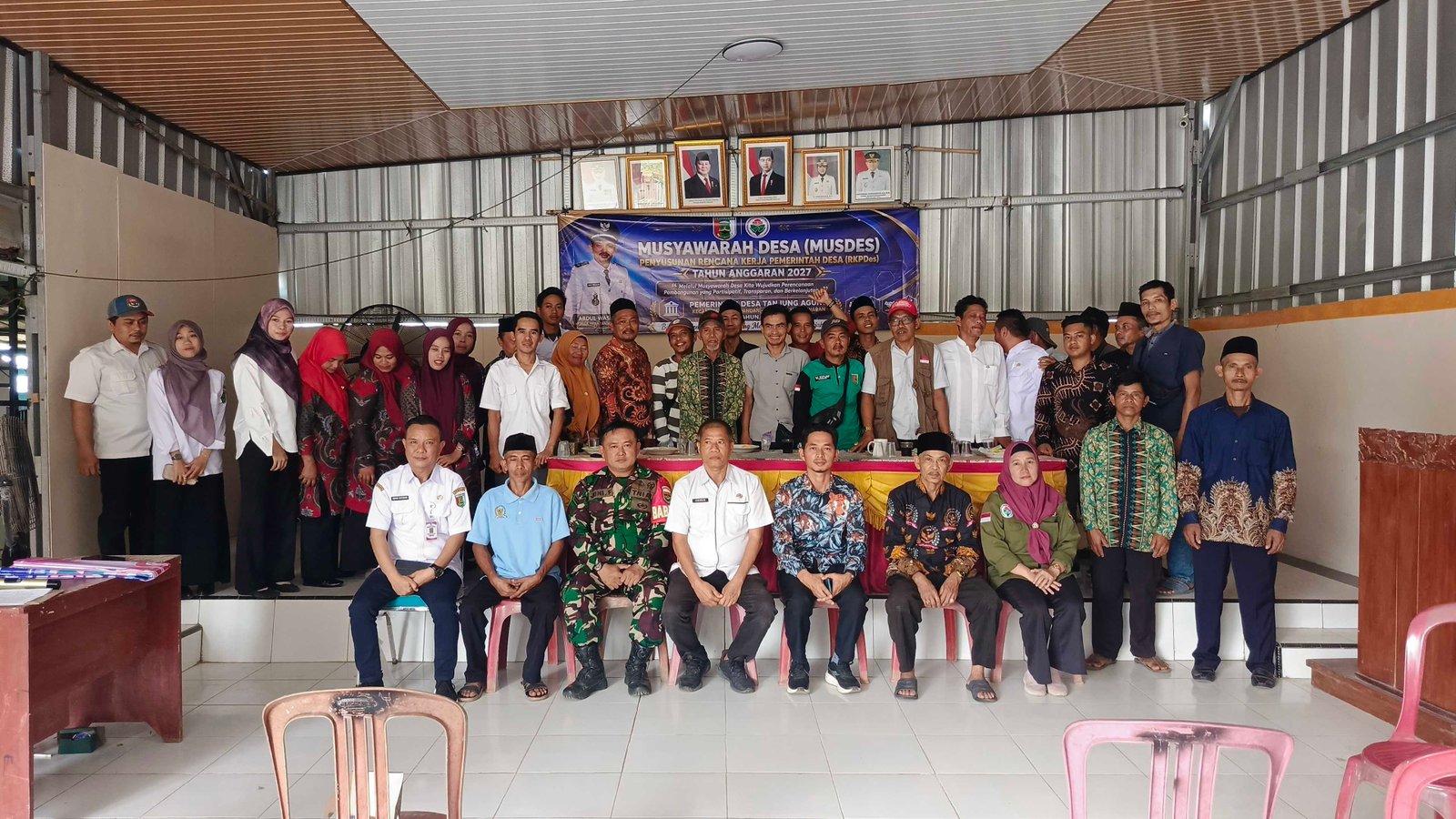 Pemerintah Desa Tanjung Agung Gelar Musdes RKP Desa Tahun Anggaran 2027